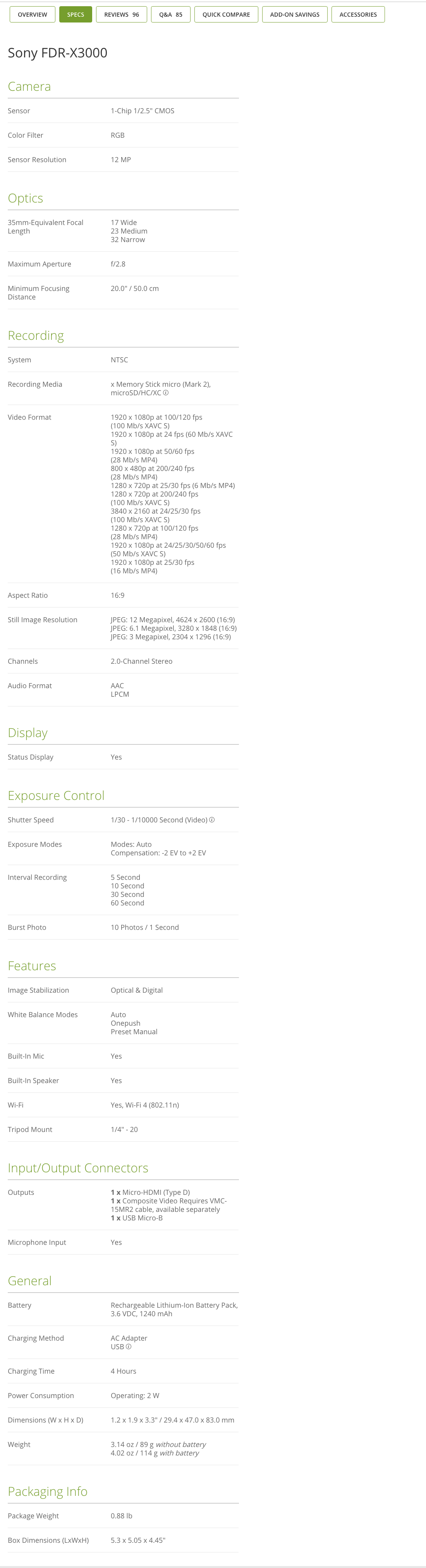 Desktop screenshot of B&H Photo