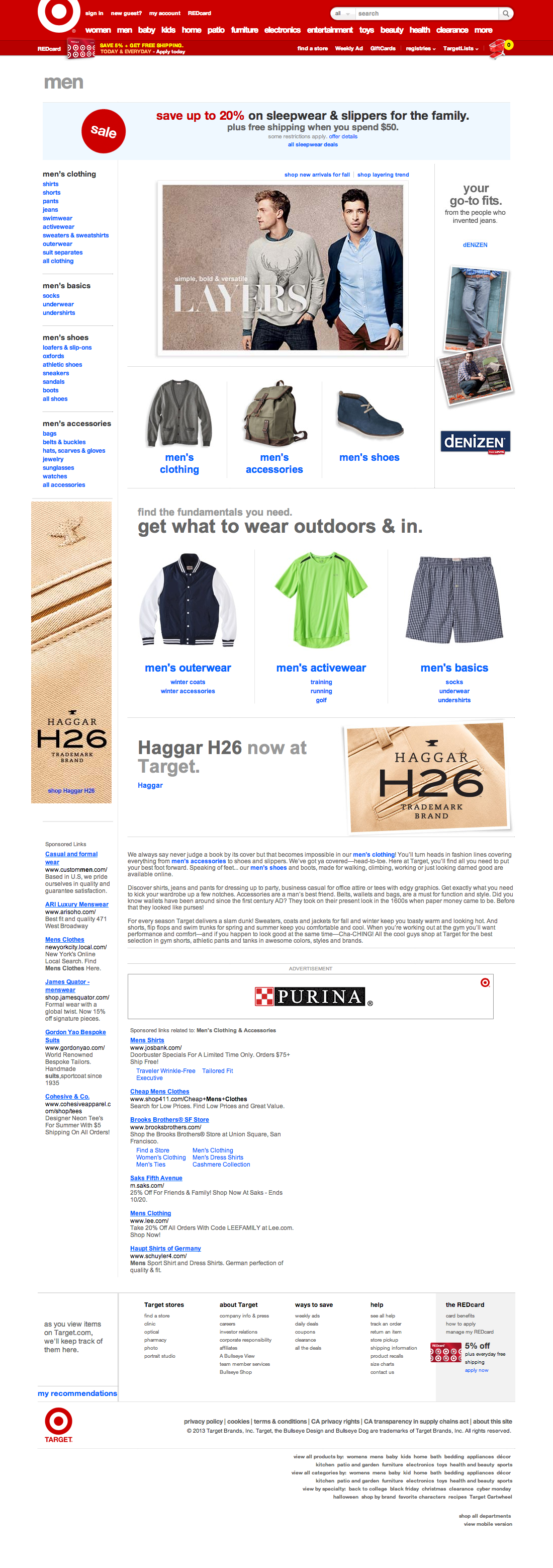 Desktop screenshot of Target