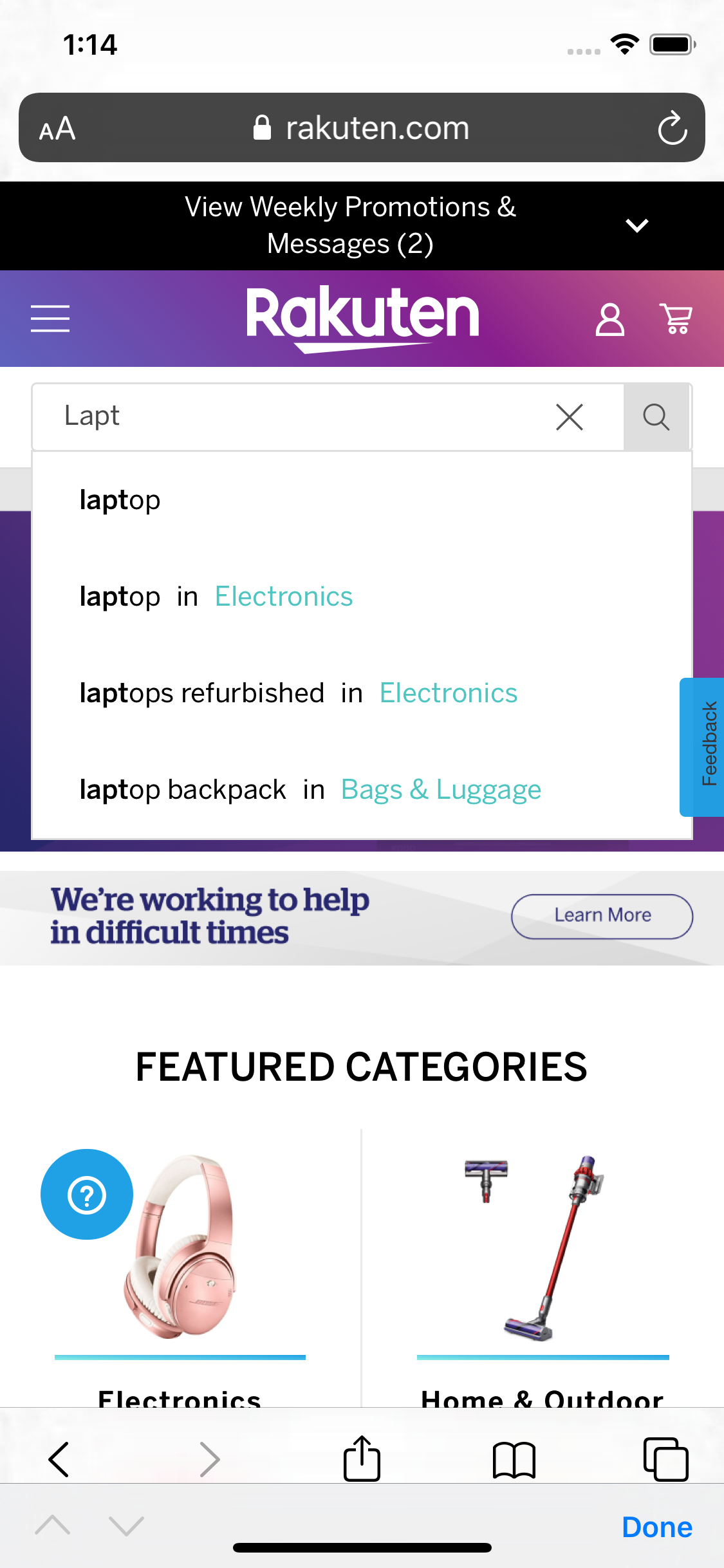 Mobile screenshot of undefined