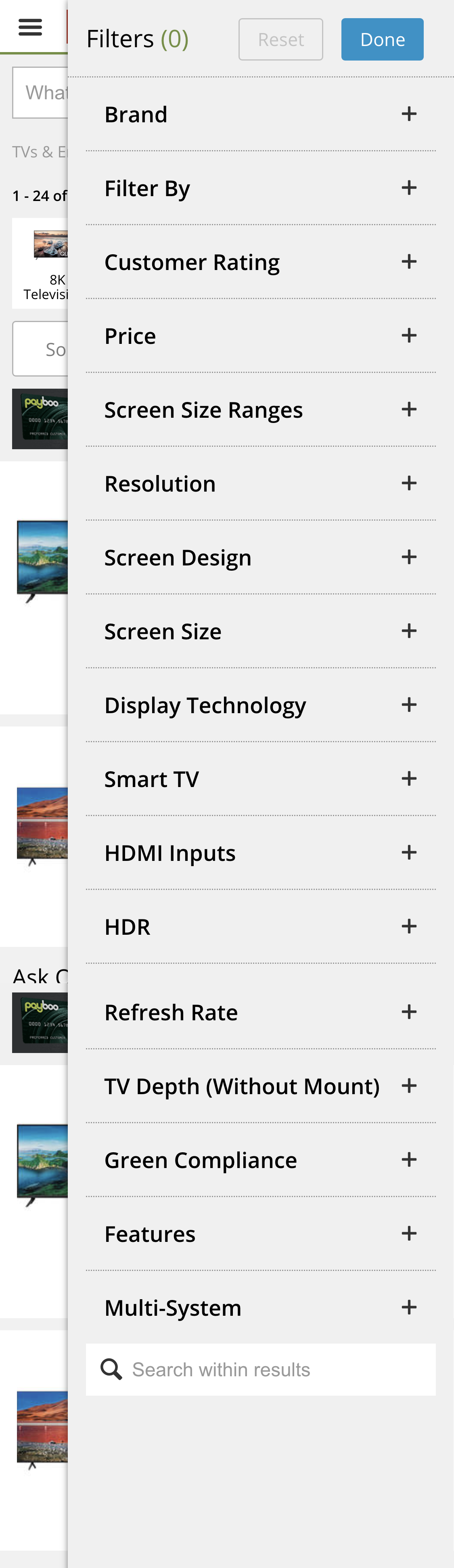 Mobile screenshot of B&H Photo