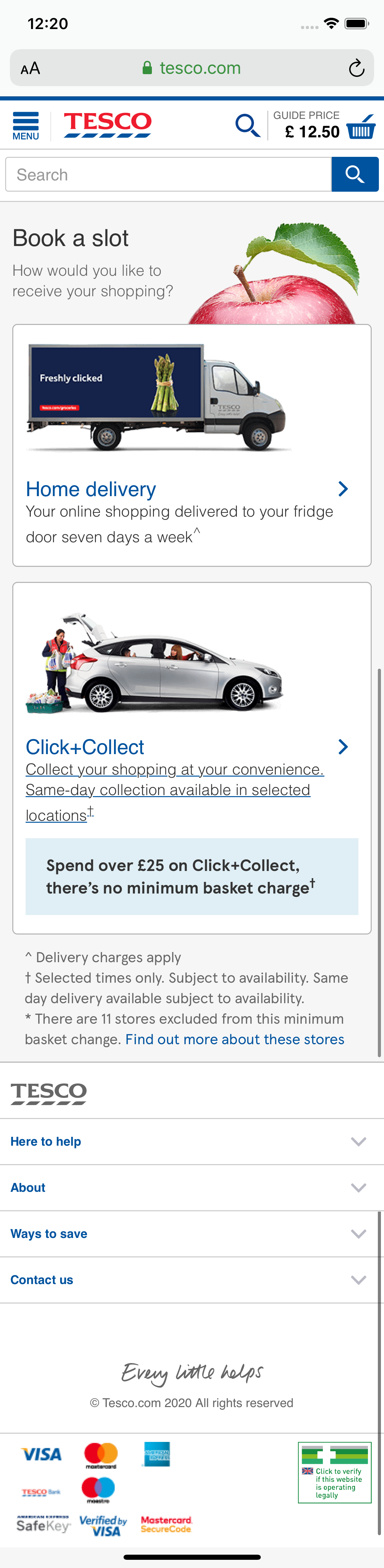 Tesco’s Mobile Delivery & Shipping Methods 346 of 656 Delivery