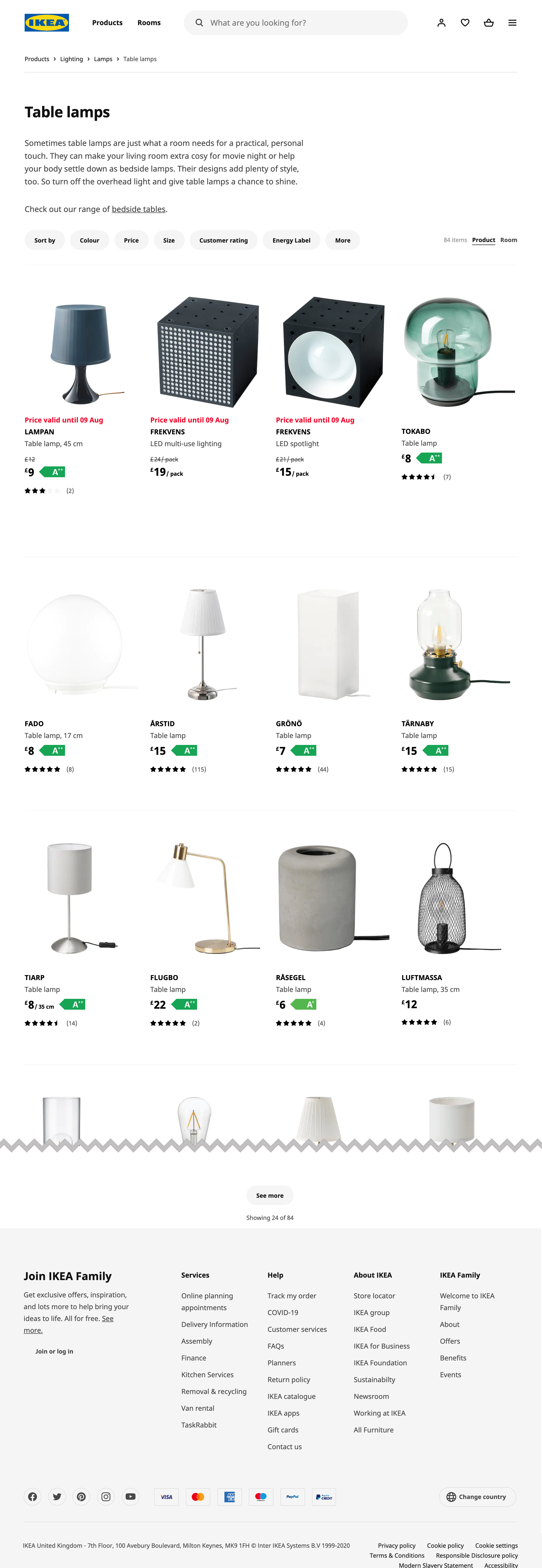 IKEA’s Product List 586 of 943 Product List Examples Baymard Institute