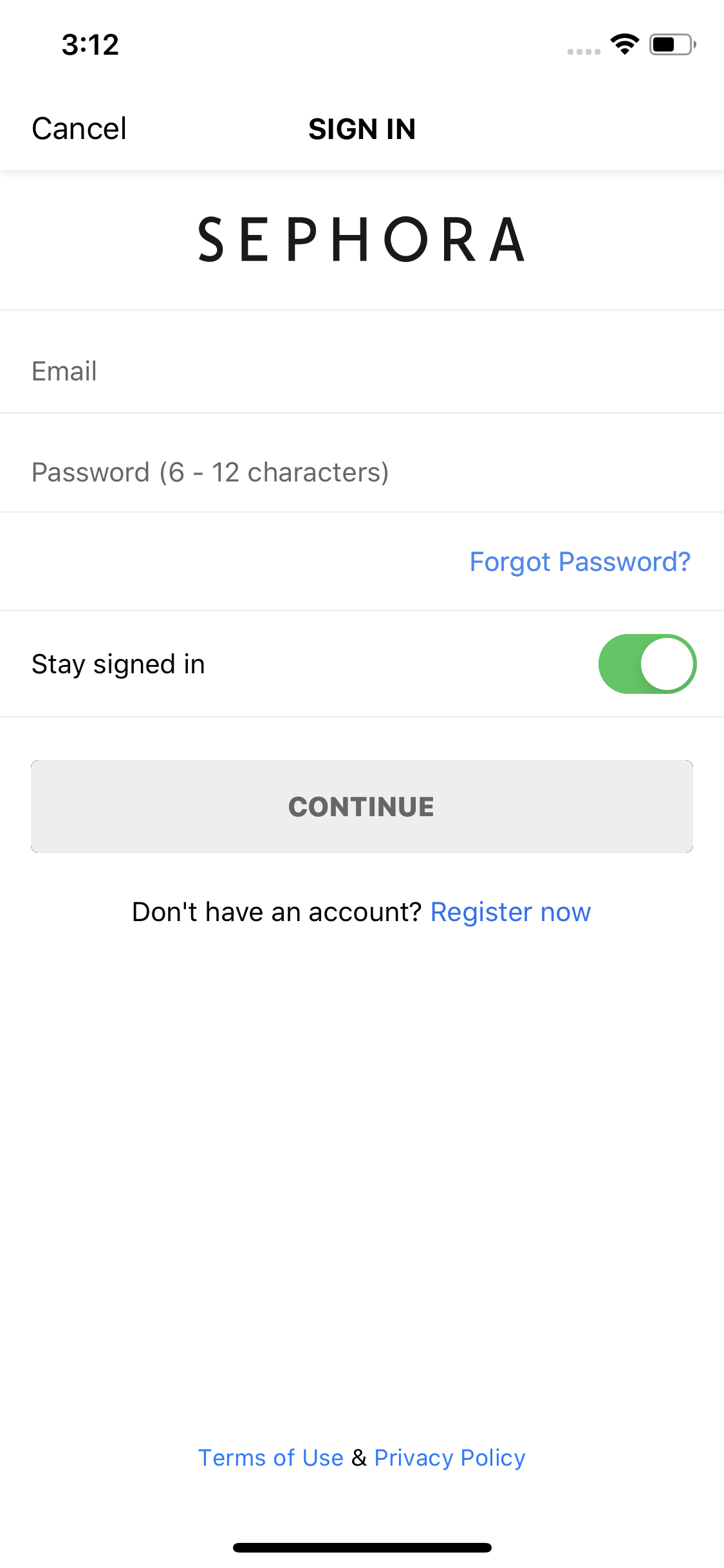 Mobile screenshot of undefined