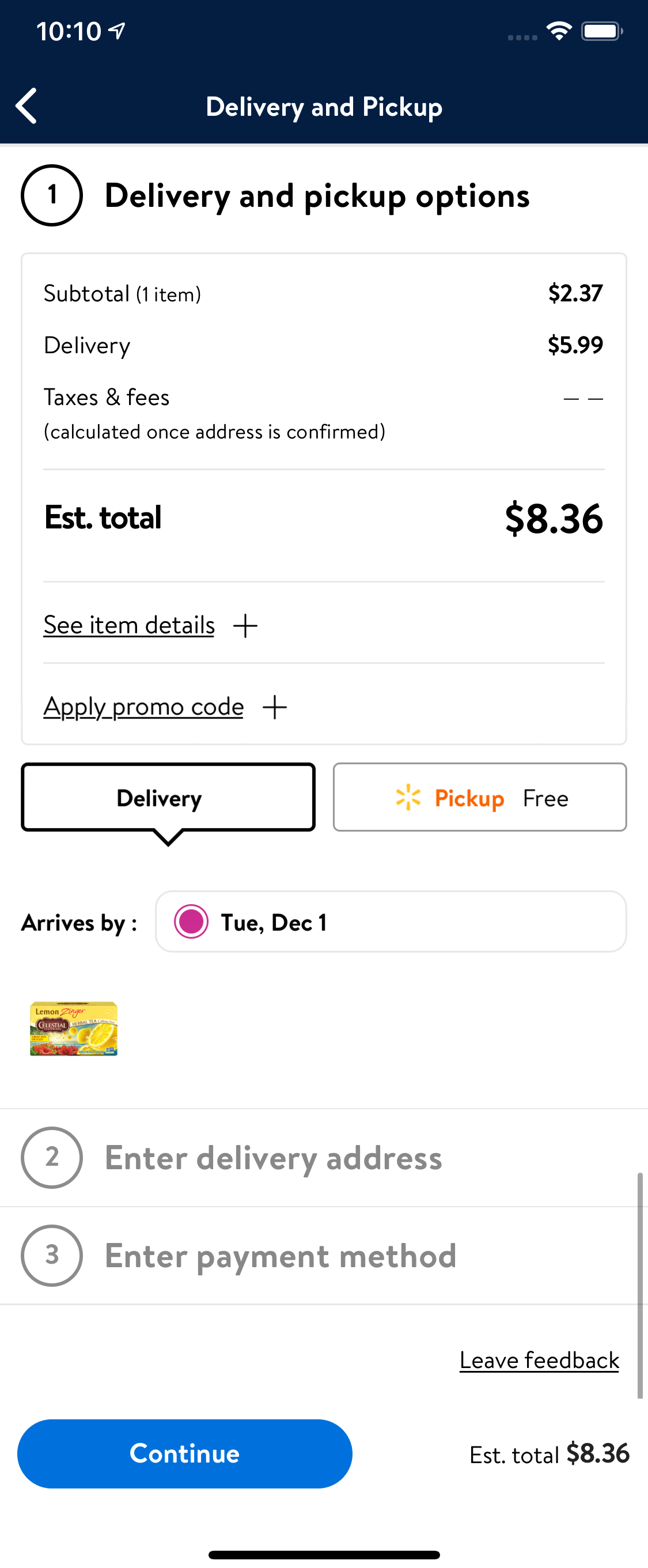 Mobile screenshot of Walmart