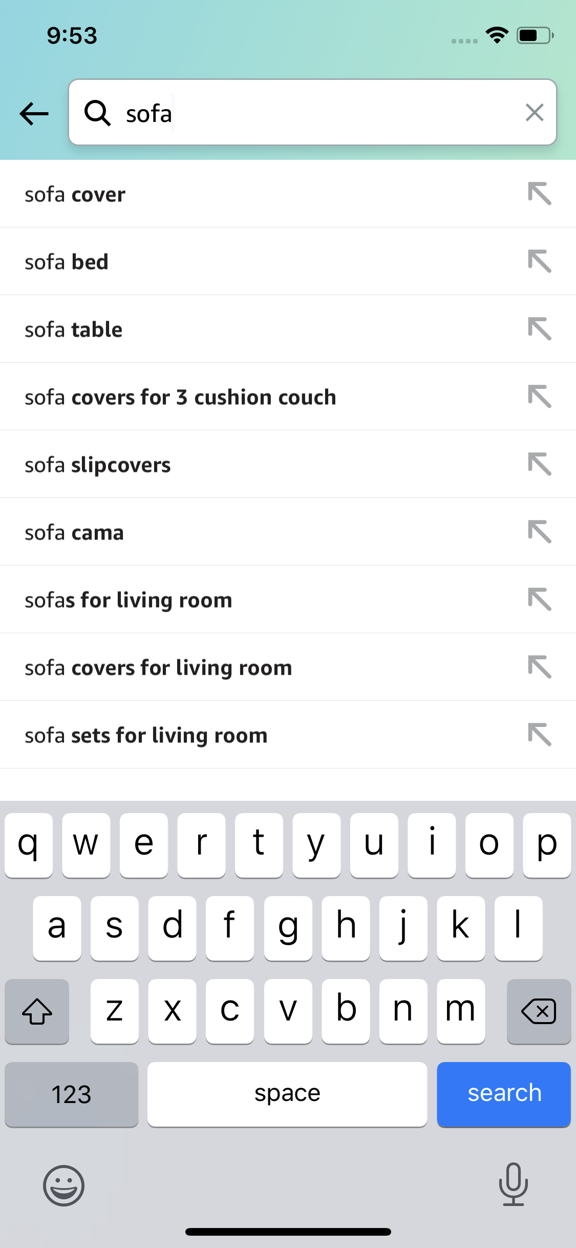 Mobile screenshot of Amazon