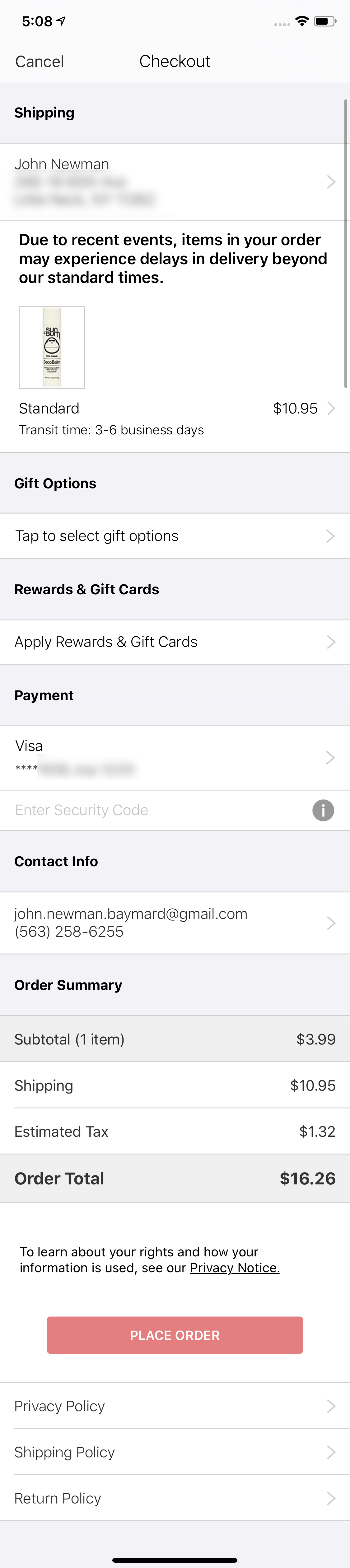 Mobile screenshot of Macy’s