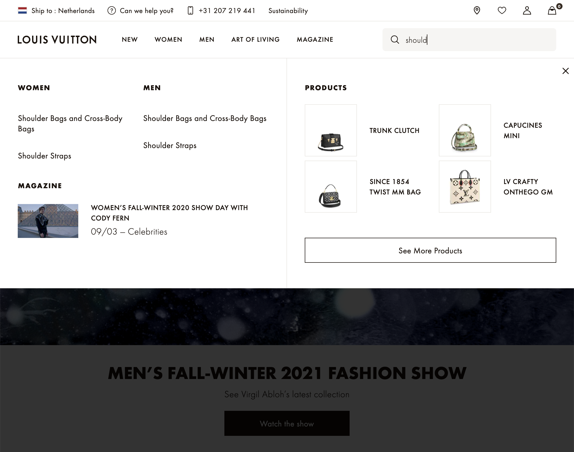 Louis Vuitton’s E-Commerce UX Case Study – Baymard Institute