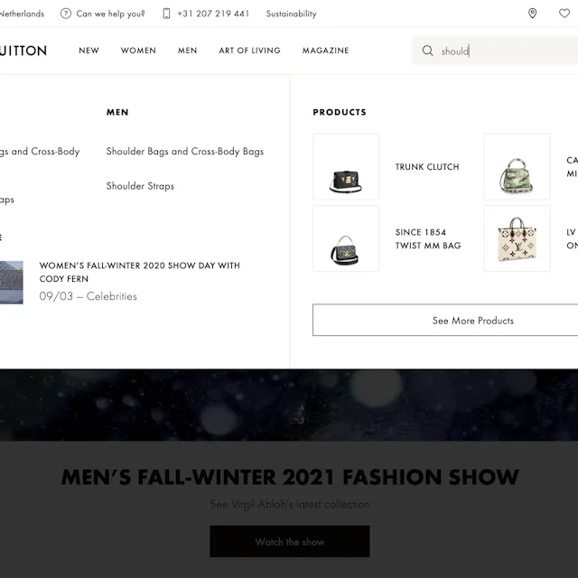 Louis Vuitton’s E-Commerce UX Case Study – Baymard Institute