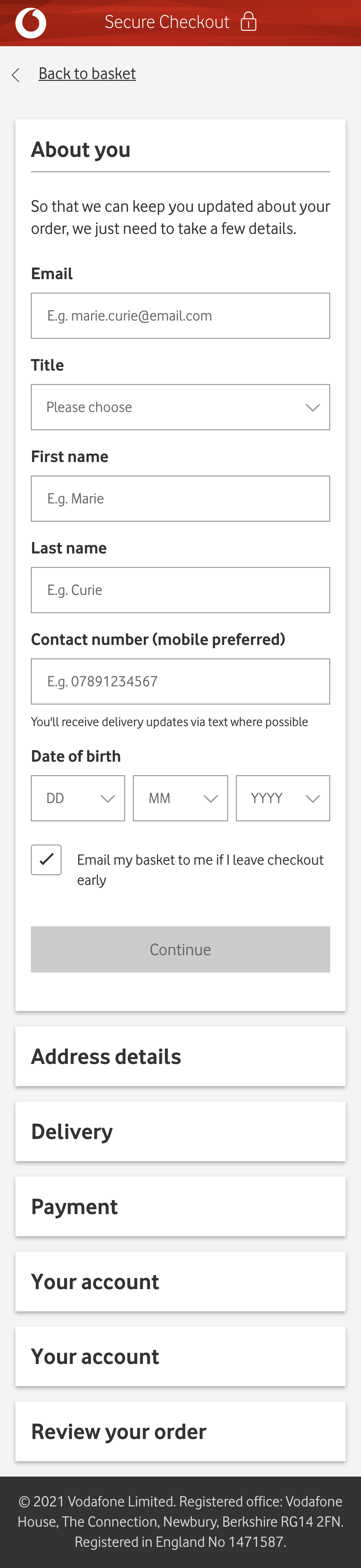 Mobile screenshot of undefined