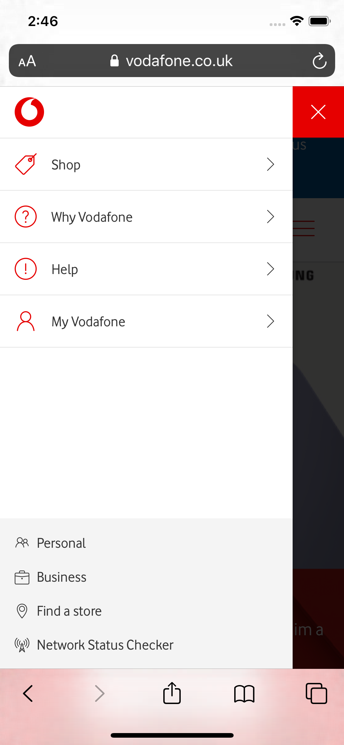 Mobile screenshot of undefined