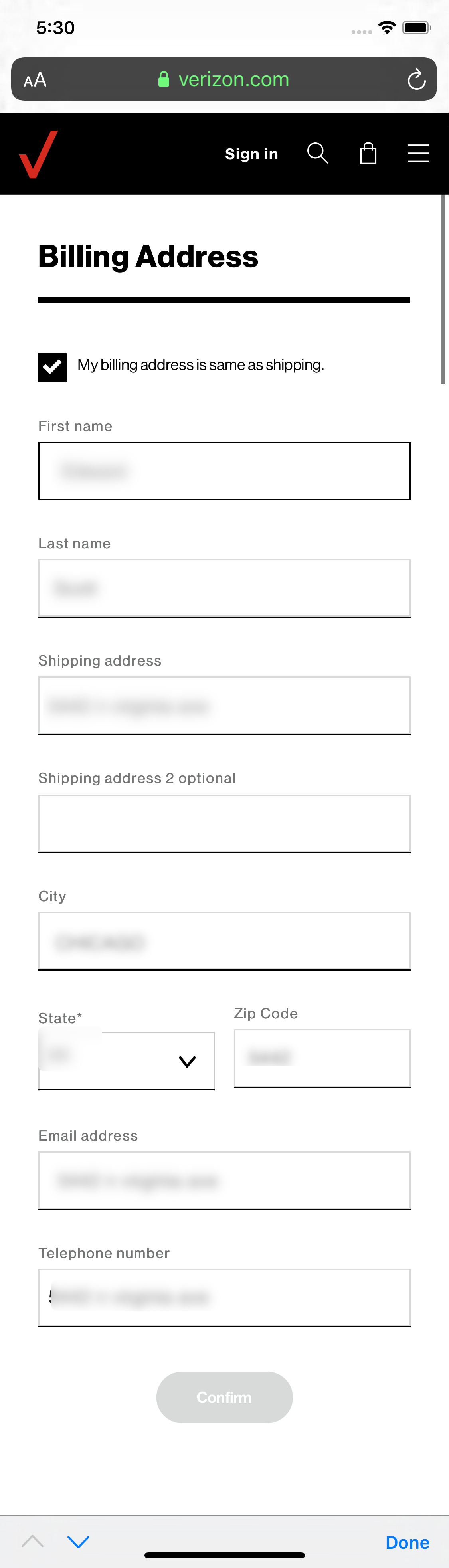 Mobile screenshot of undefined