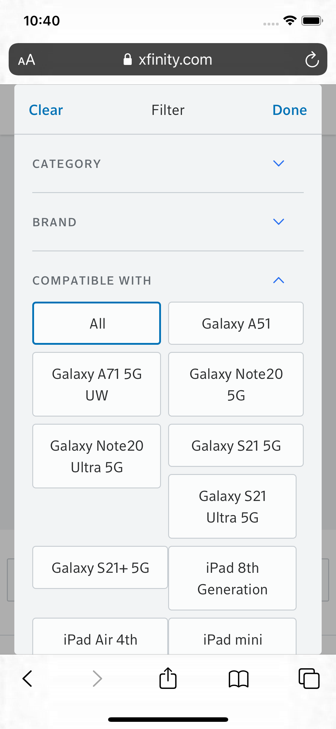 Mobile screenshot of undefined
