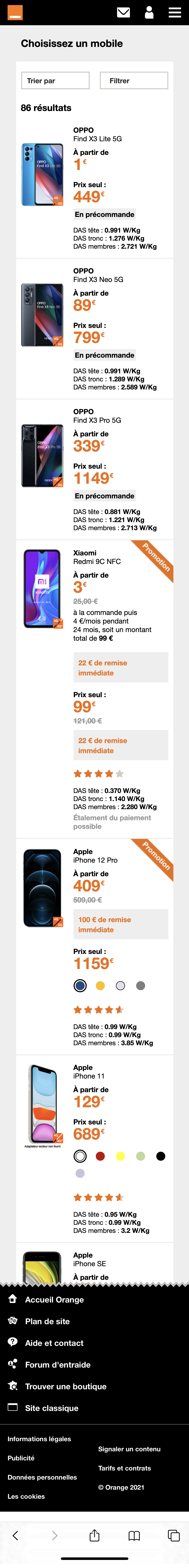 Mobile screenshot of undefined