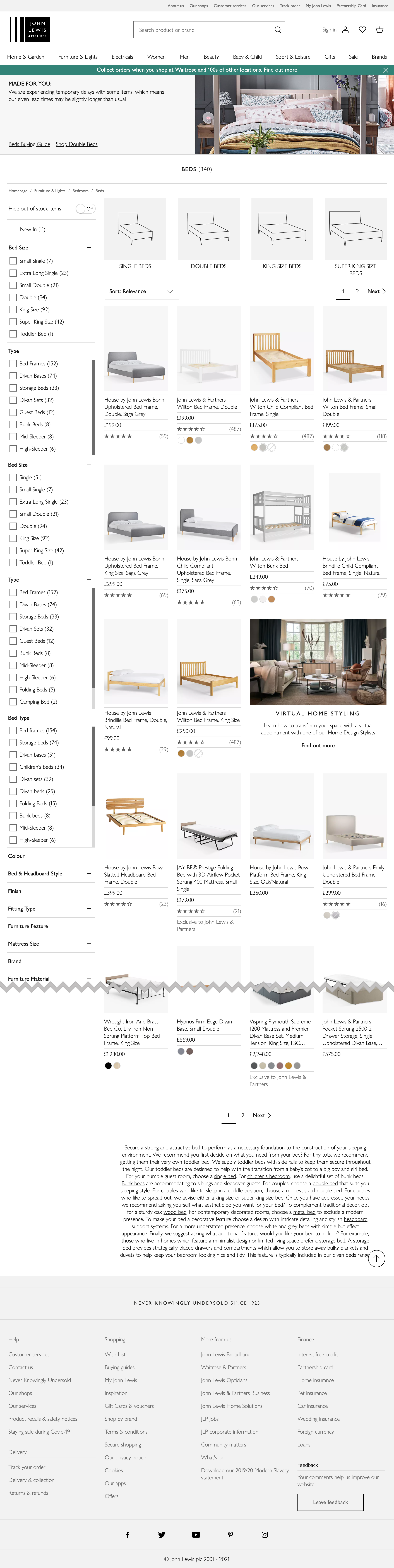 John Lewis’ UX Case Study Baymard Institute