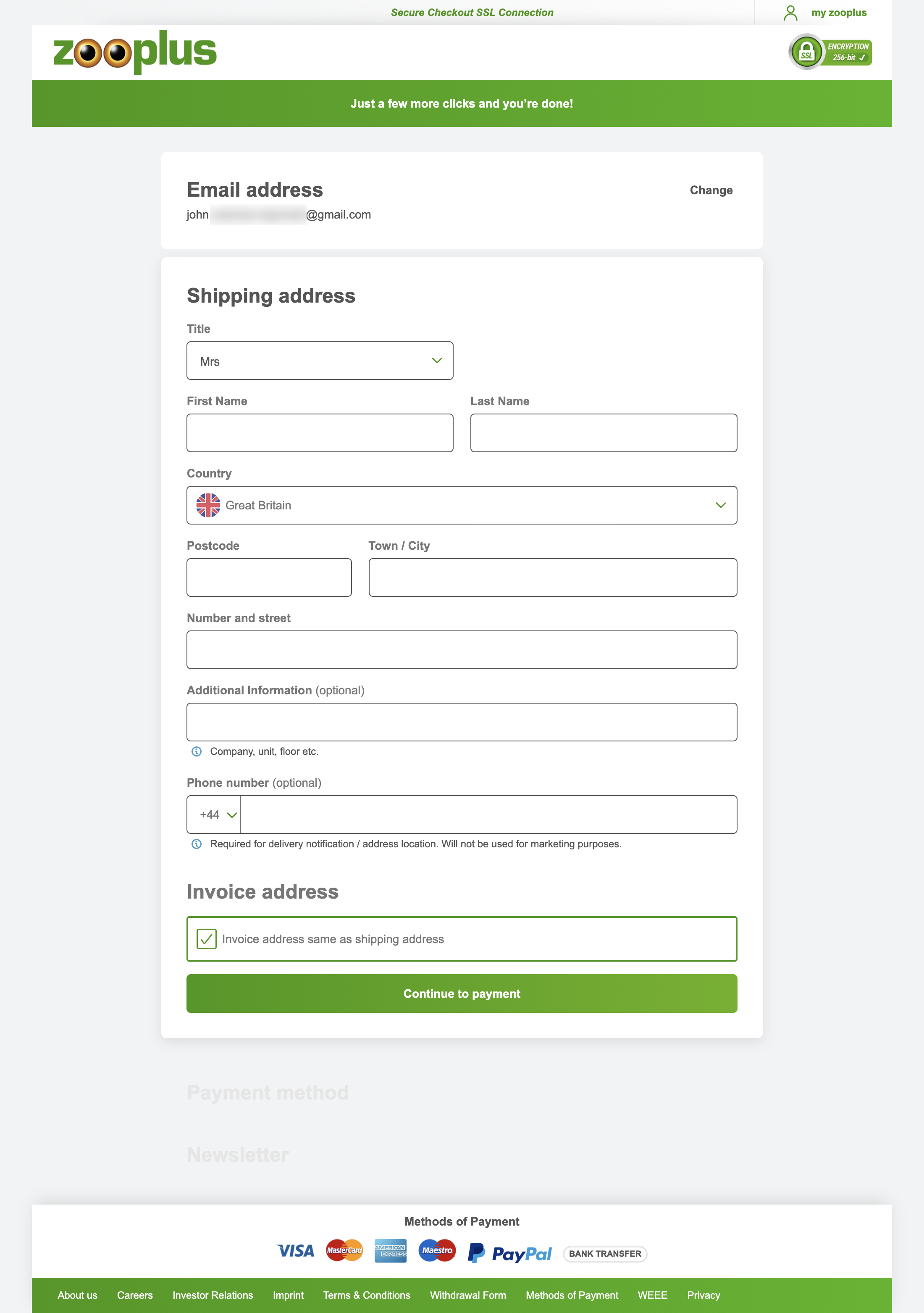 Zooplus’ UX Case Study Baymard Institute