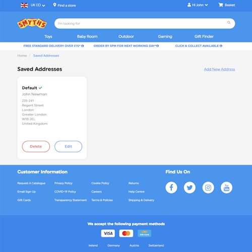 137 ‘Address Book’ Design Examples – Baymard Institute