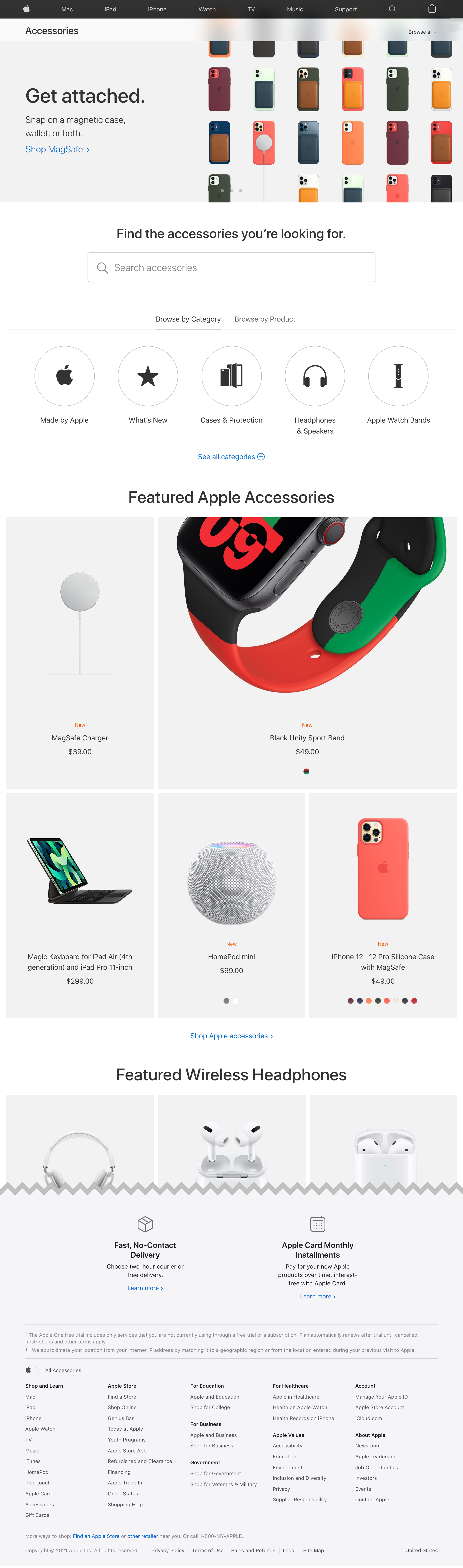 Desktop screenshot of Apple