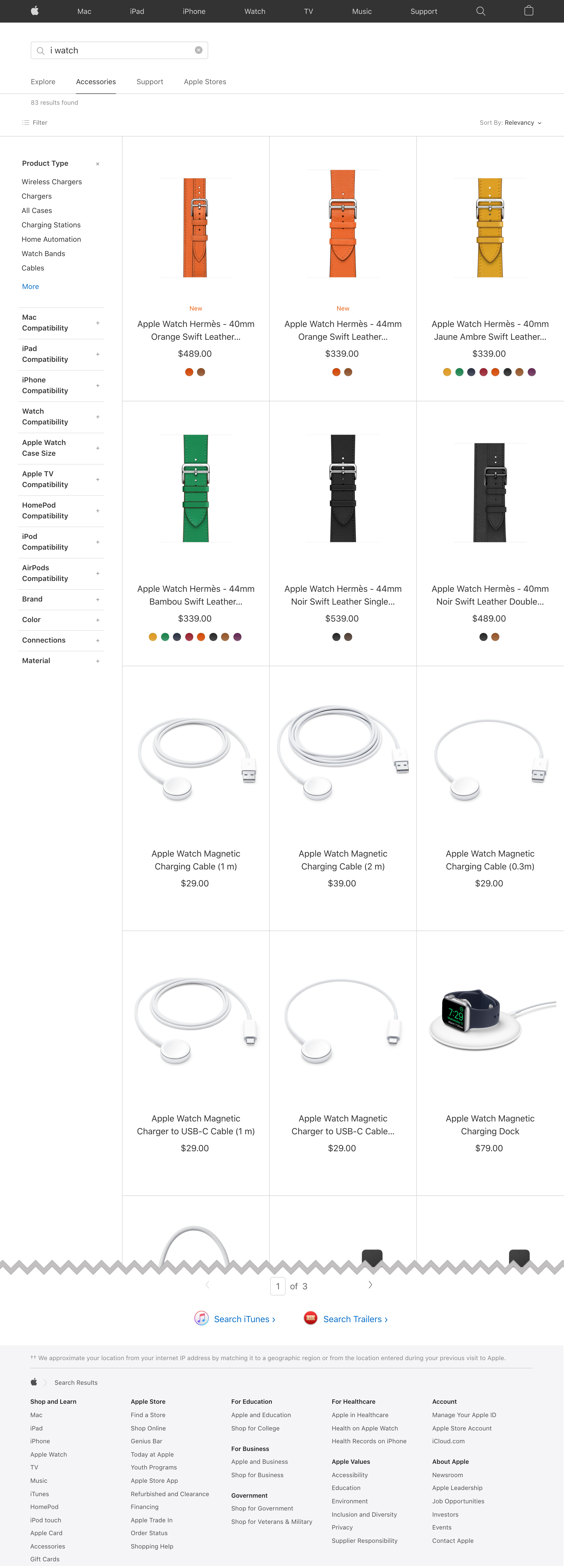 Desktop screenshot of Apple