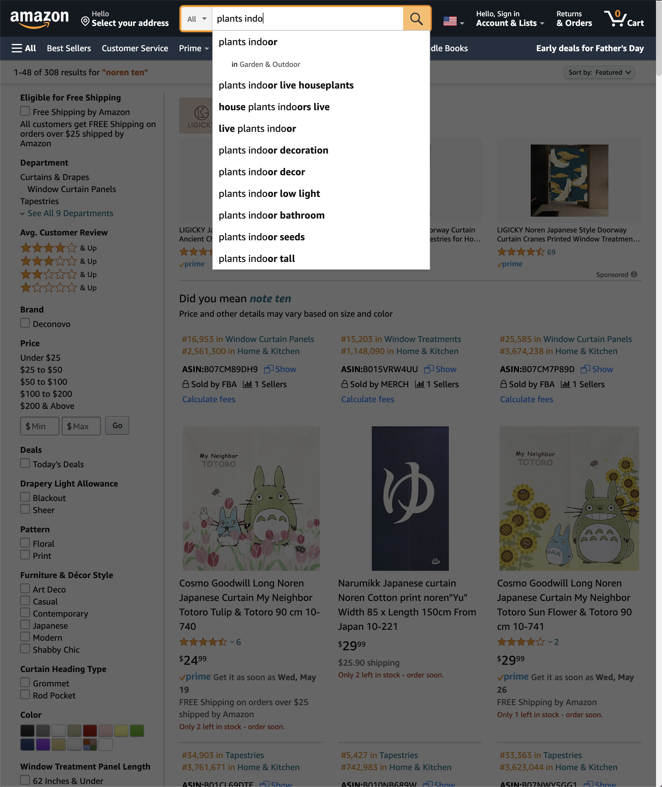 Desktop screenshot of Amazon