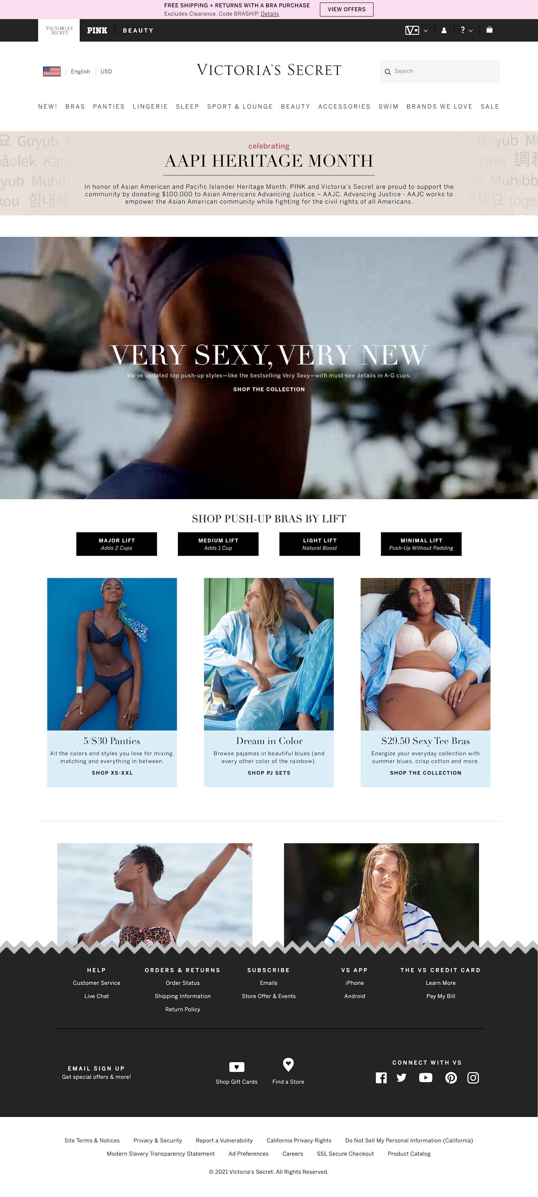Victoria's Secret's E-Commerce UX Case Study – Baymard Institute