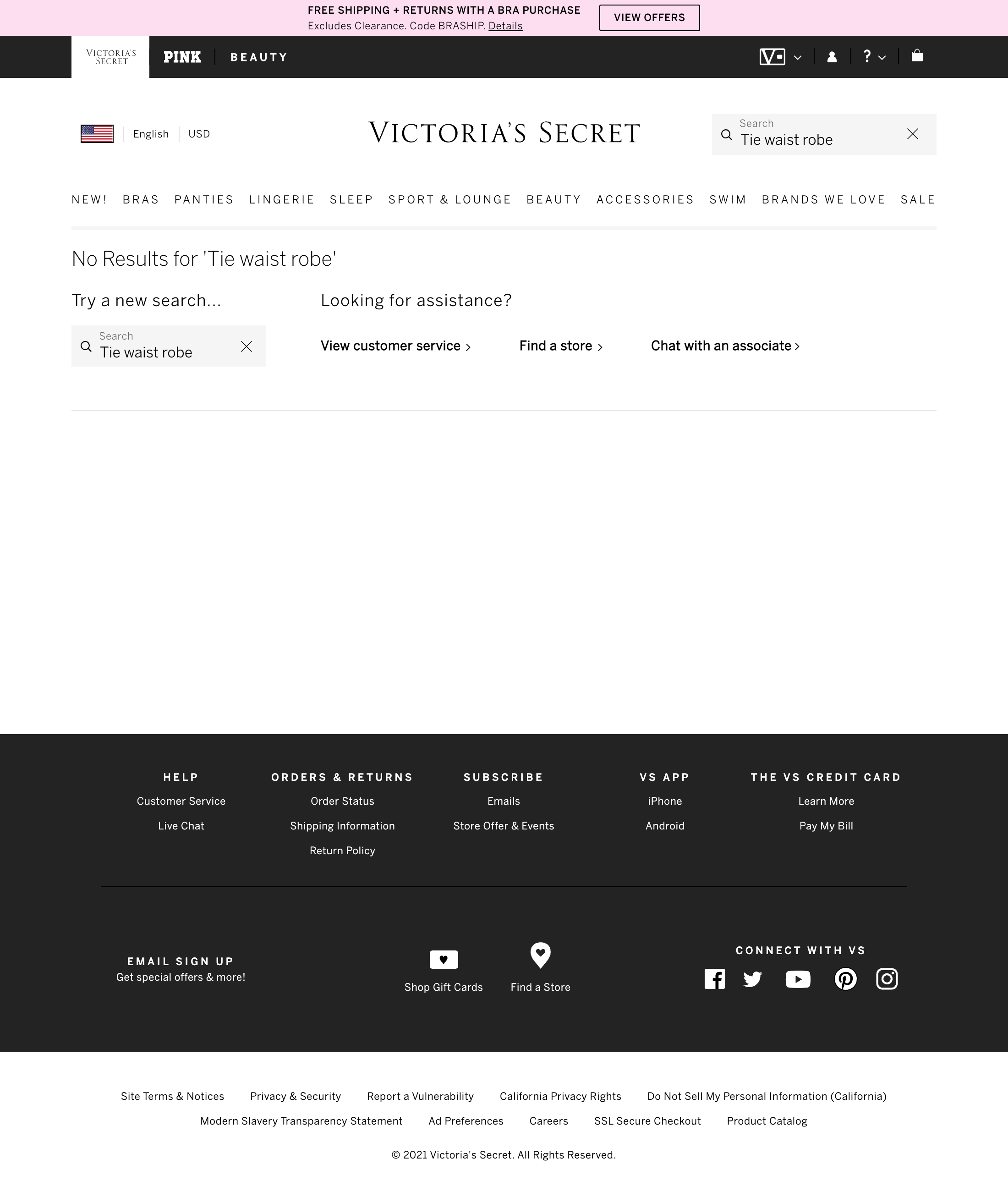 Victoria’s Secret’s No Results Page – 144 Of 361 No Results Page ...