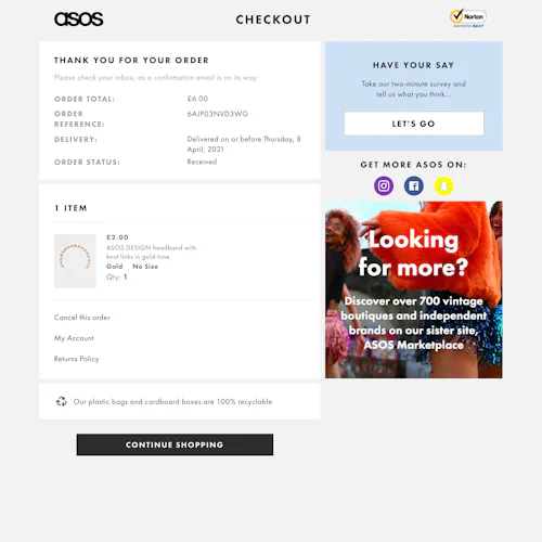 ASOS’ E-Commerce UX Case Study – Baymard Institute