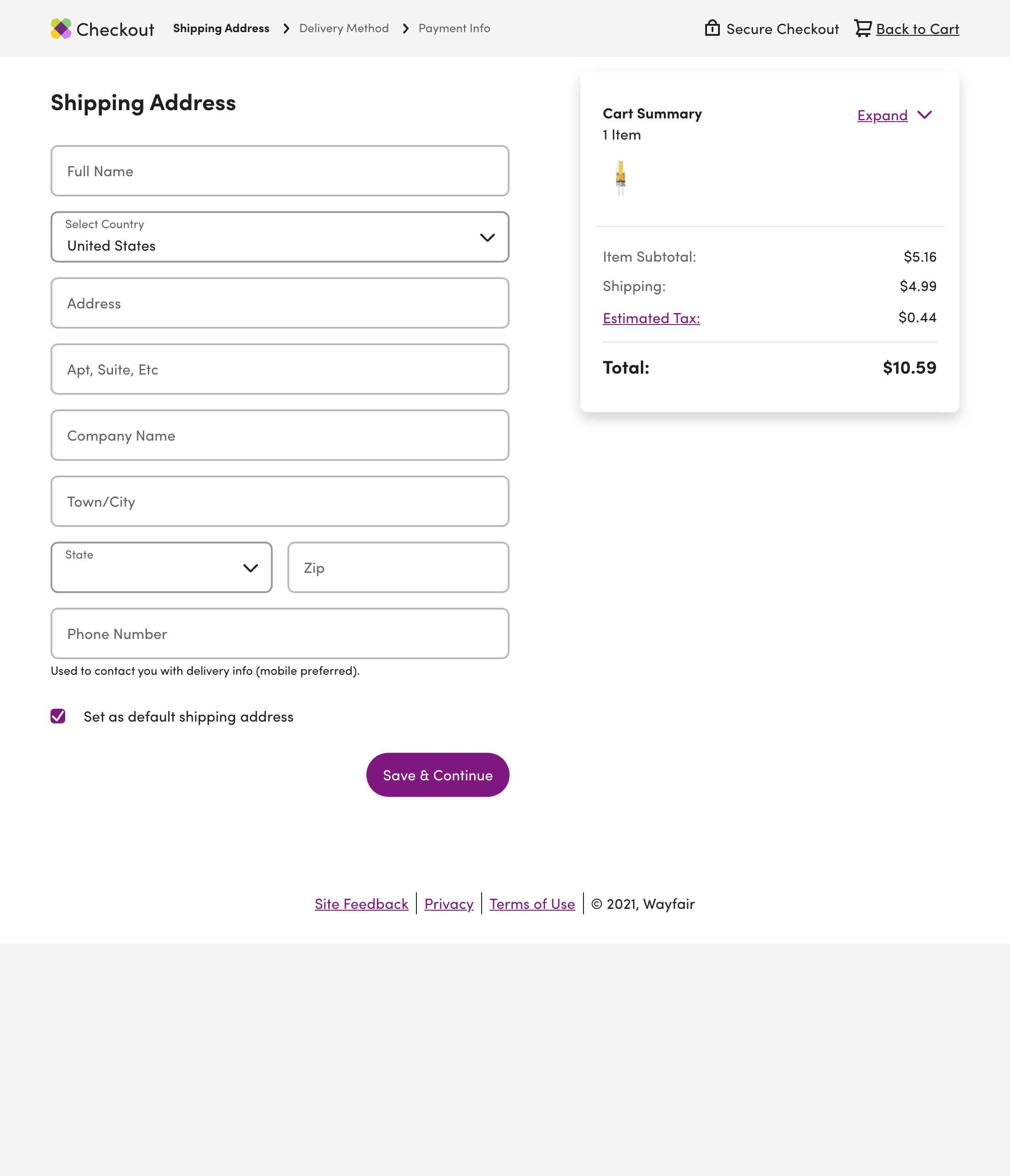 Wayfair’s UX Case Study Baymard Institute