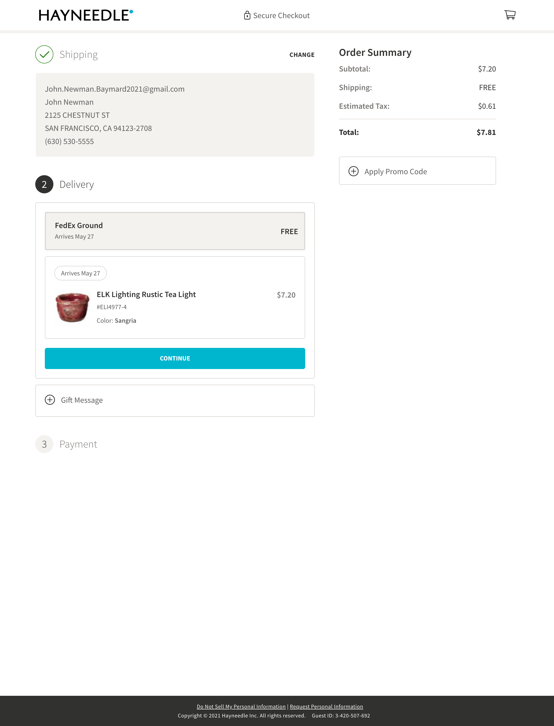 Desktop screenshot of Hayneedle