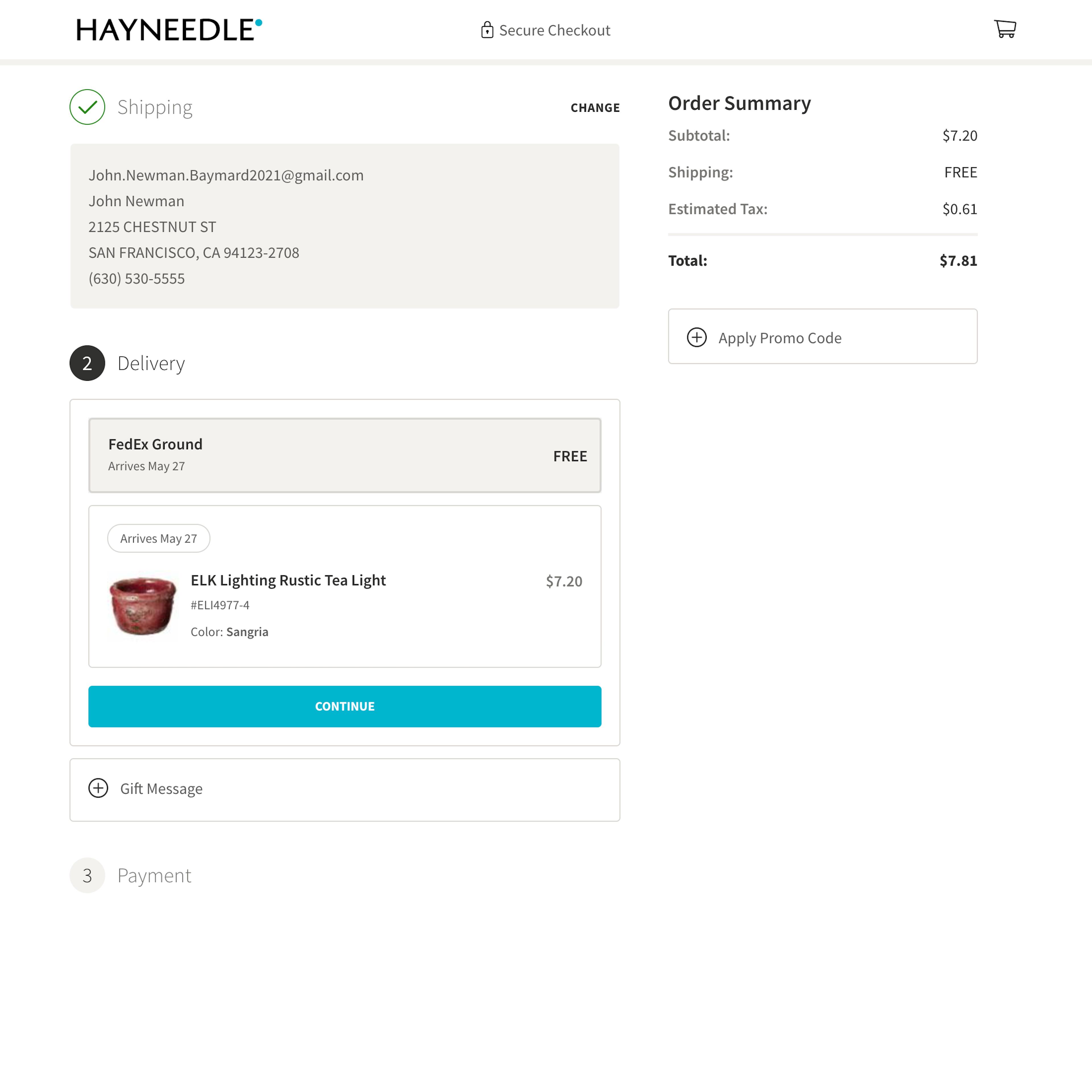 Desktop screenshot of Hayneedle