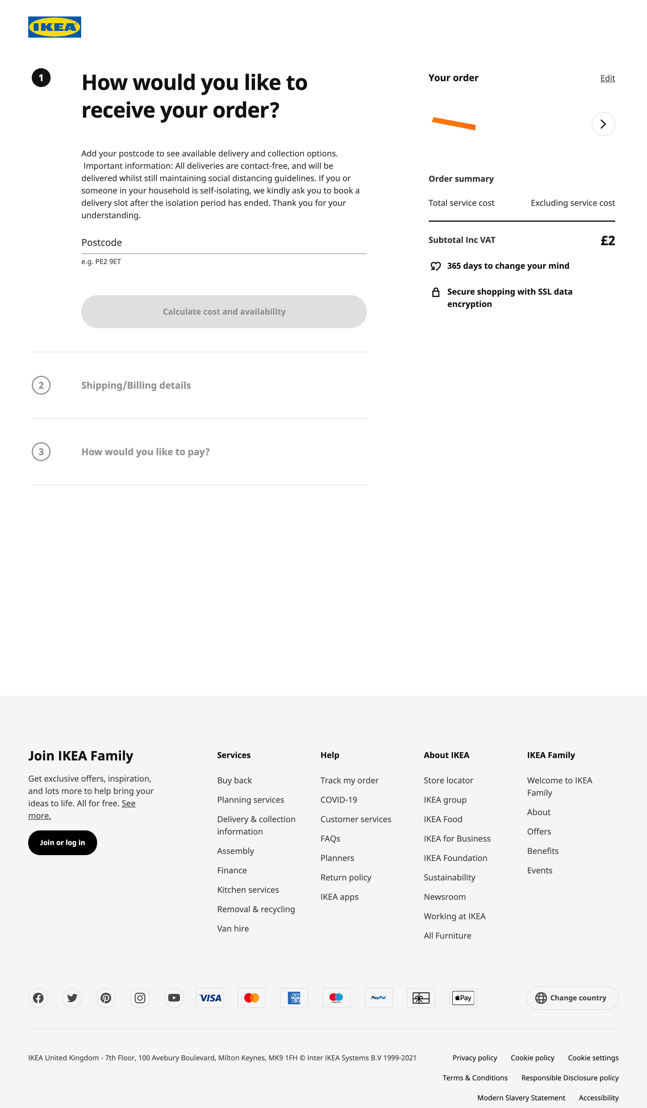IKEA’s Delivery & Shipping Methods 375 of 800 Delivery & Shipping