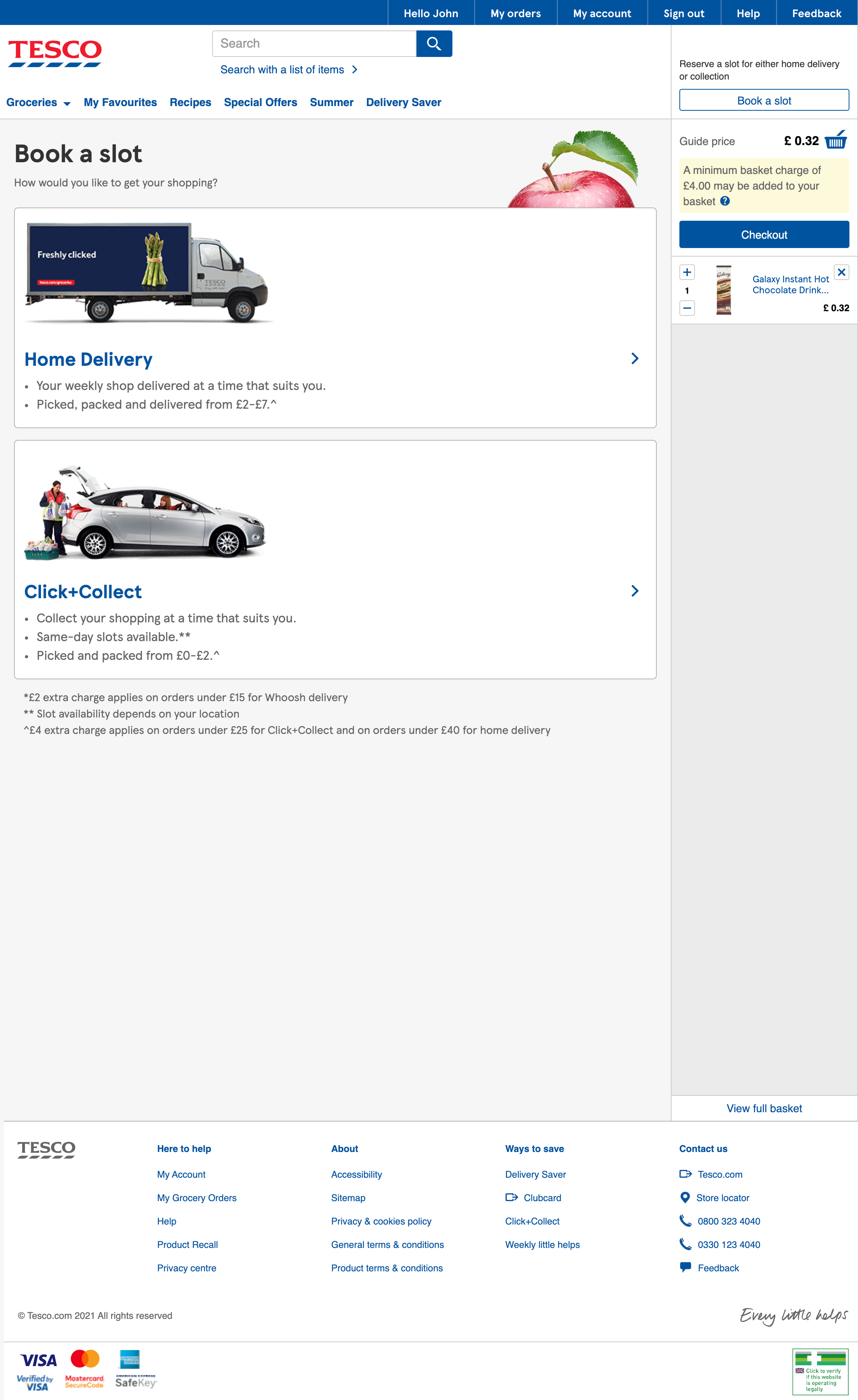 Tesco’s E-Commerce UX Case Study – Baymard Institute