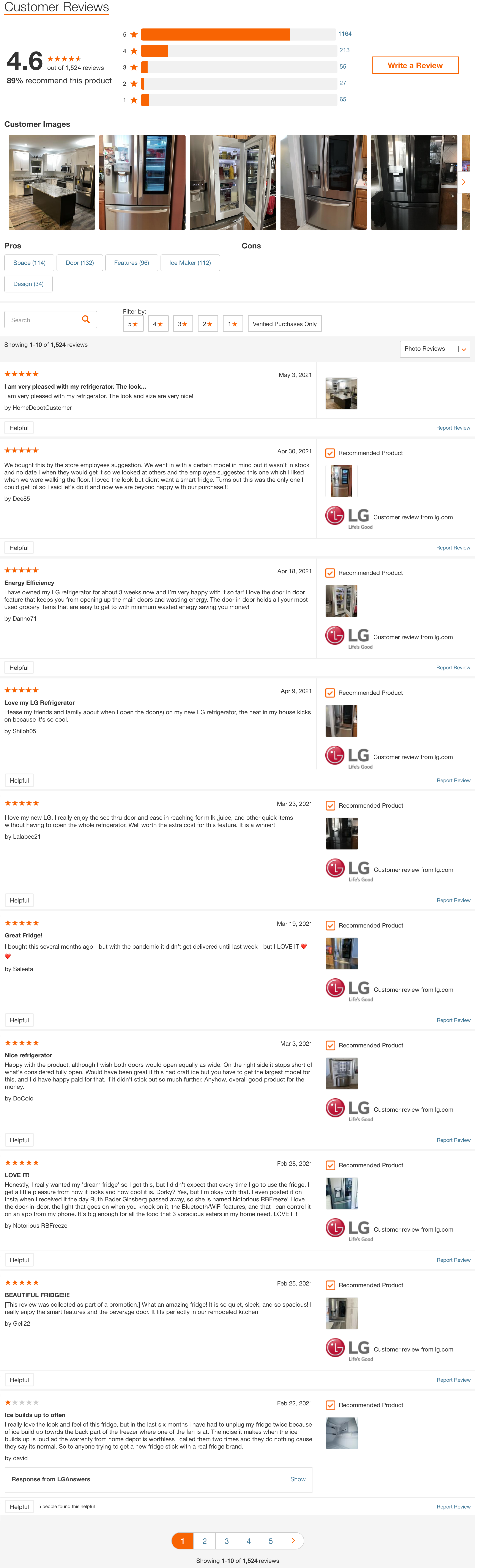 Desktop screenshot of Home Depot