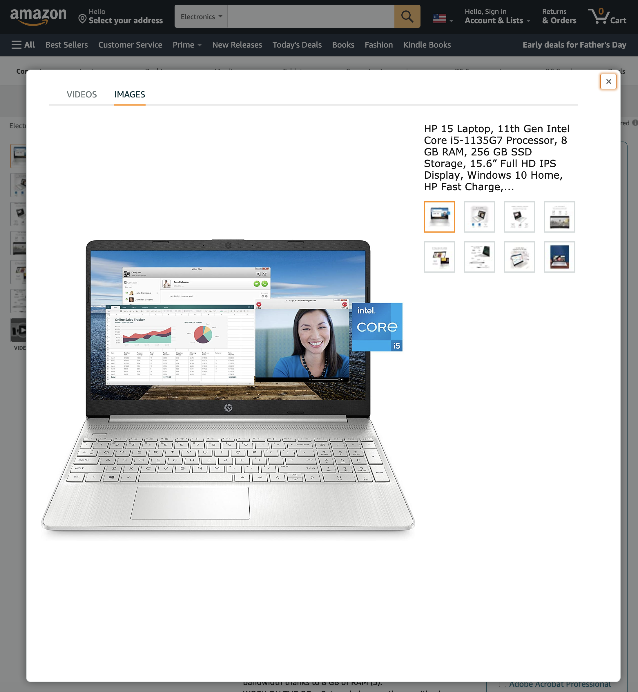 Desktop screenshot of Amazon