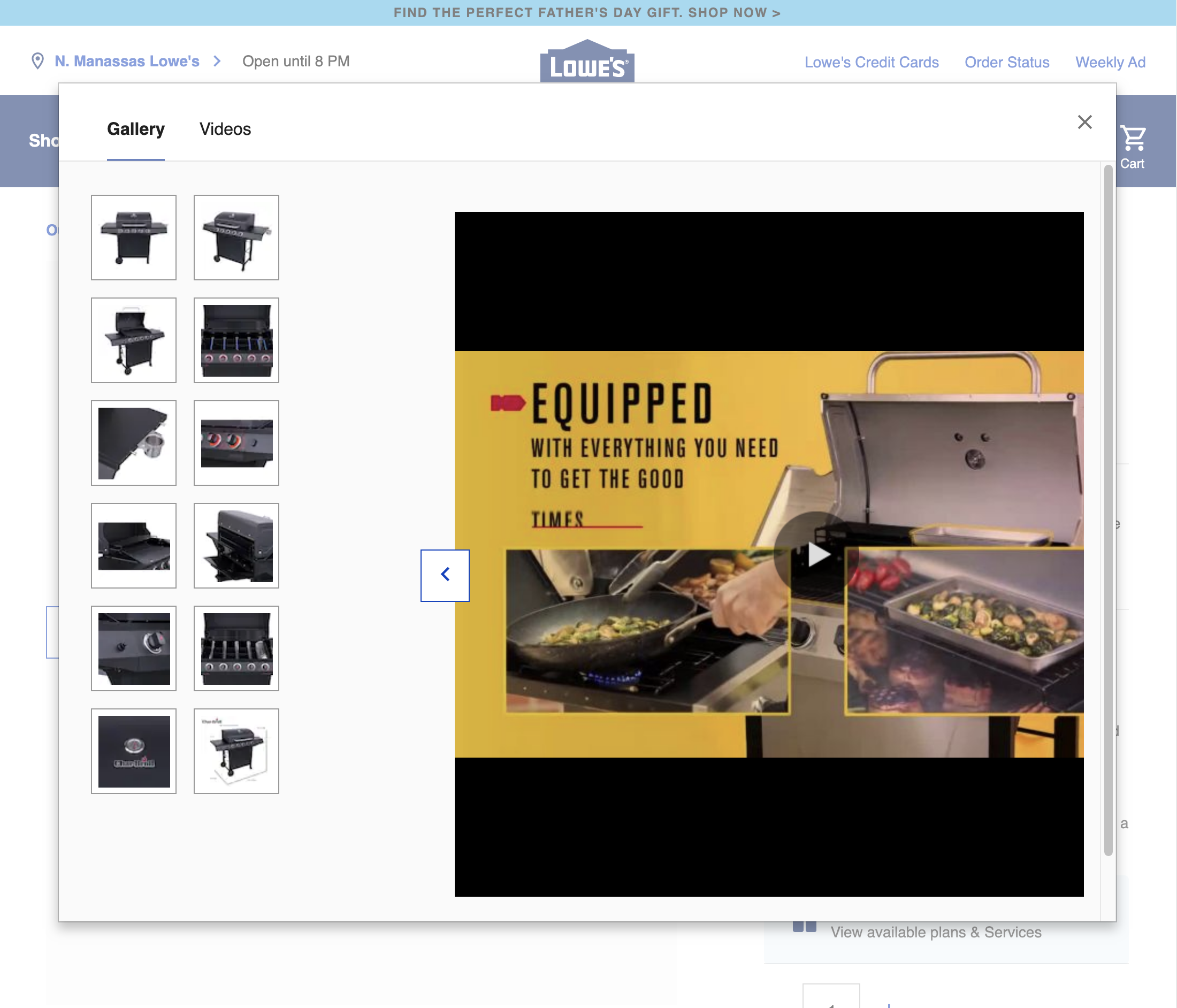 Desktop screenshot of Lowe’s