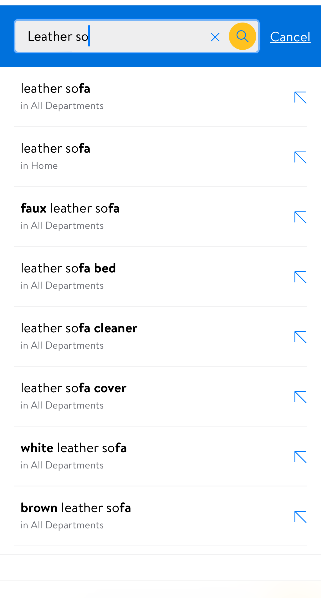 Mobile screenshot of Walmart