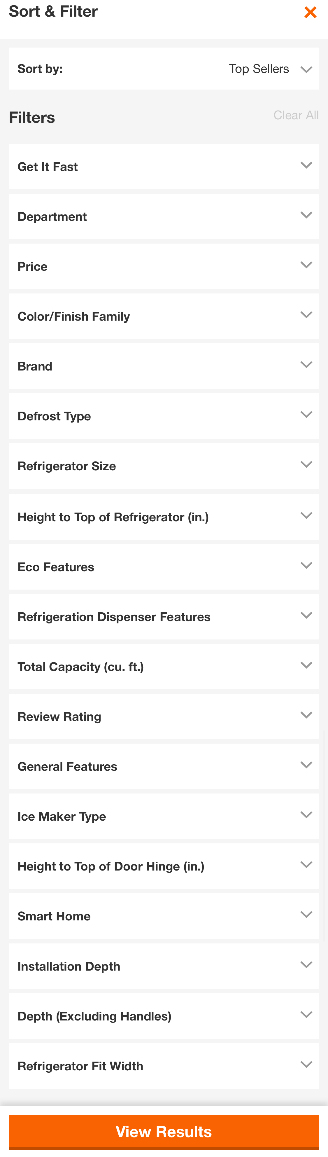 Mobile screenshot of Home Depot
