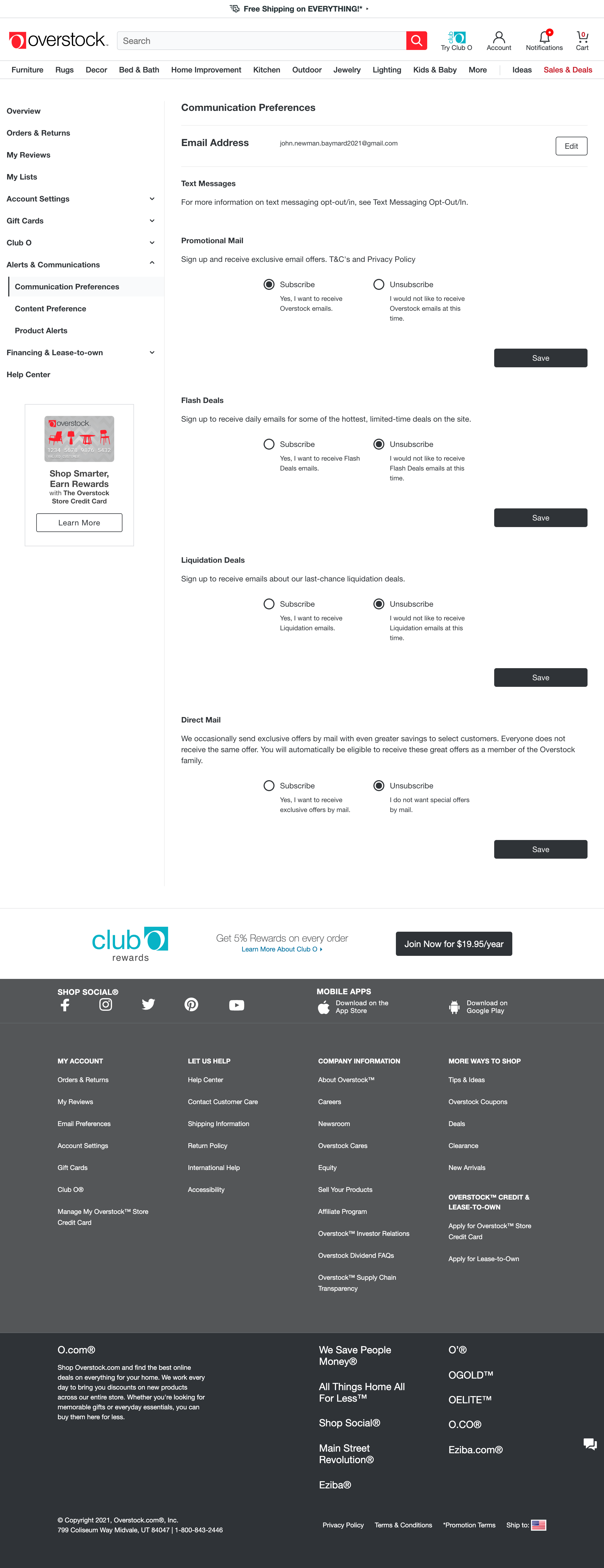 Overstock’s Newsletter Management – 223 of 340 Newsletter Management ...