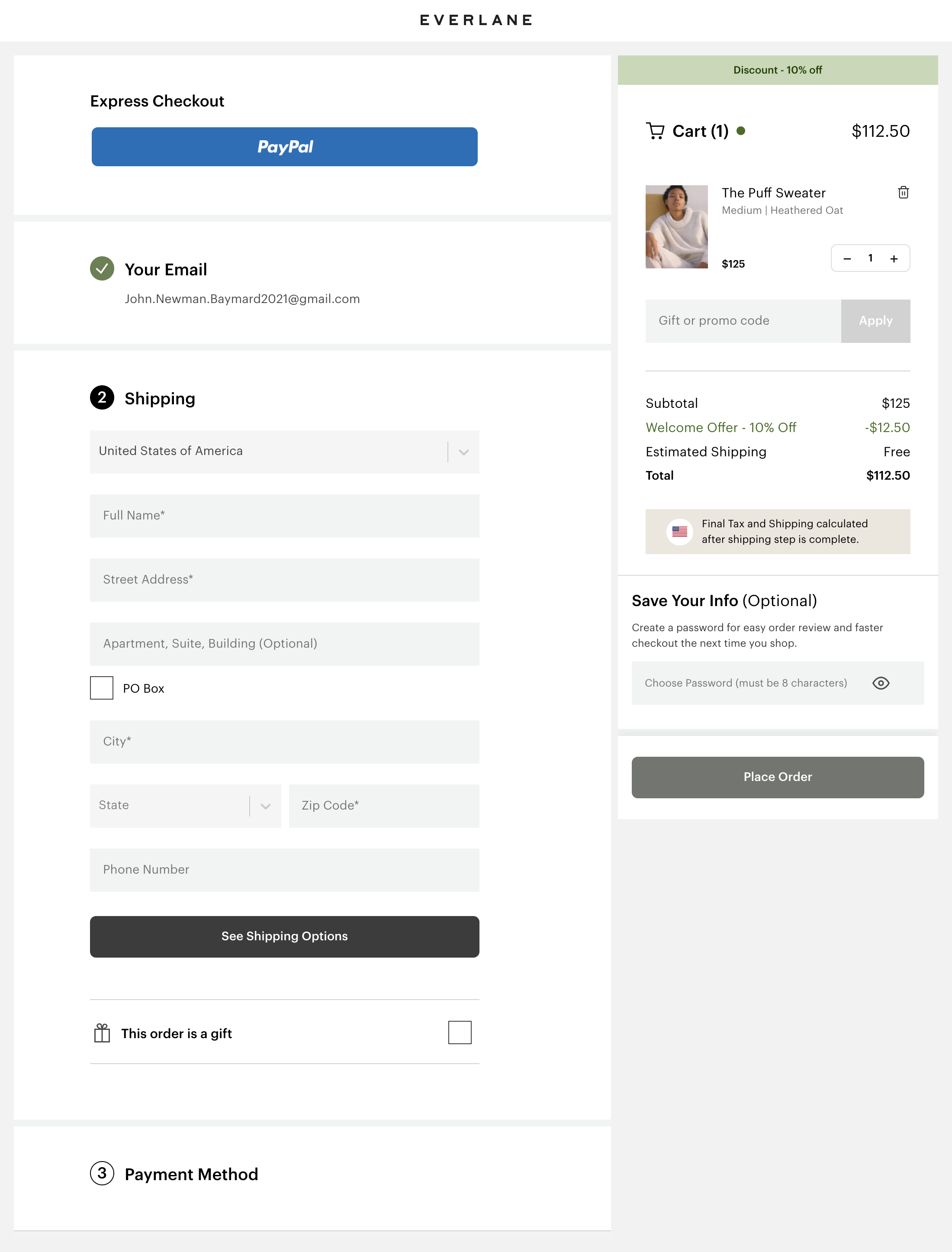 Desktop screenshot of Everlane