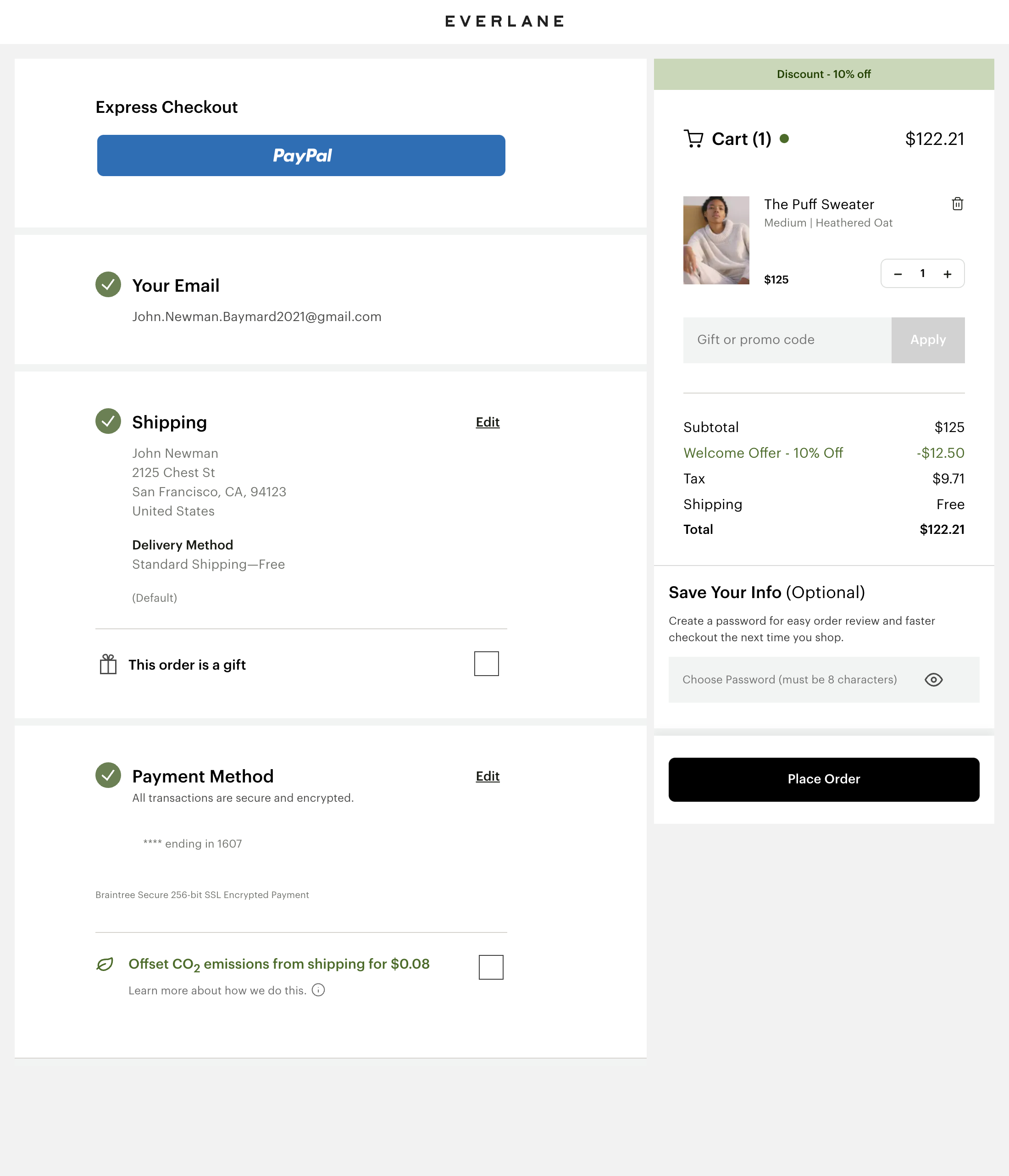 Everlane UX Case Study Baymard Institute