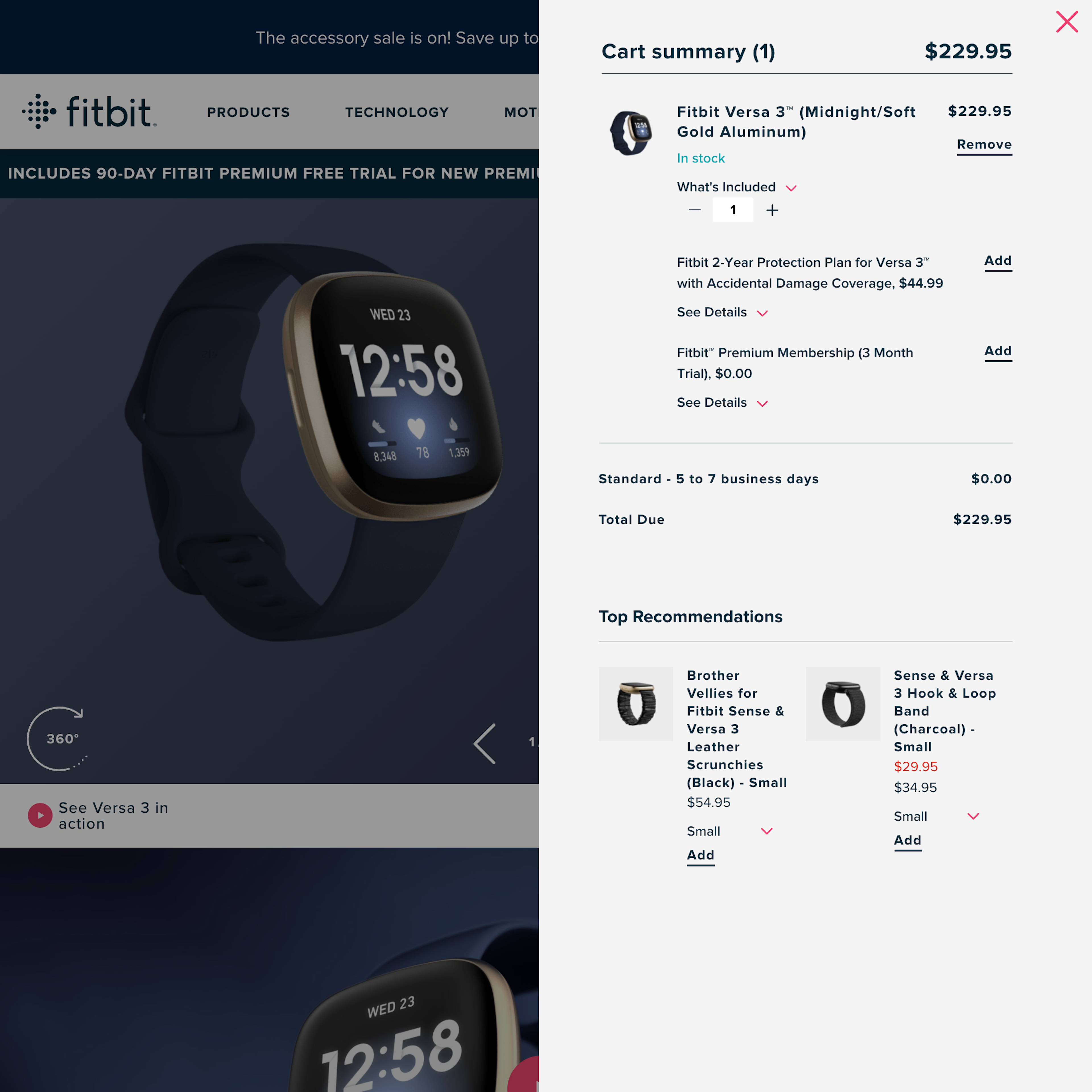 Desktop screenshot of Fitbit