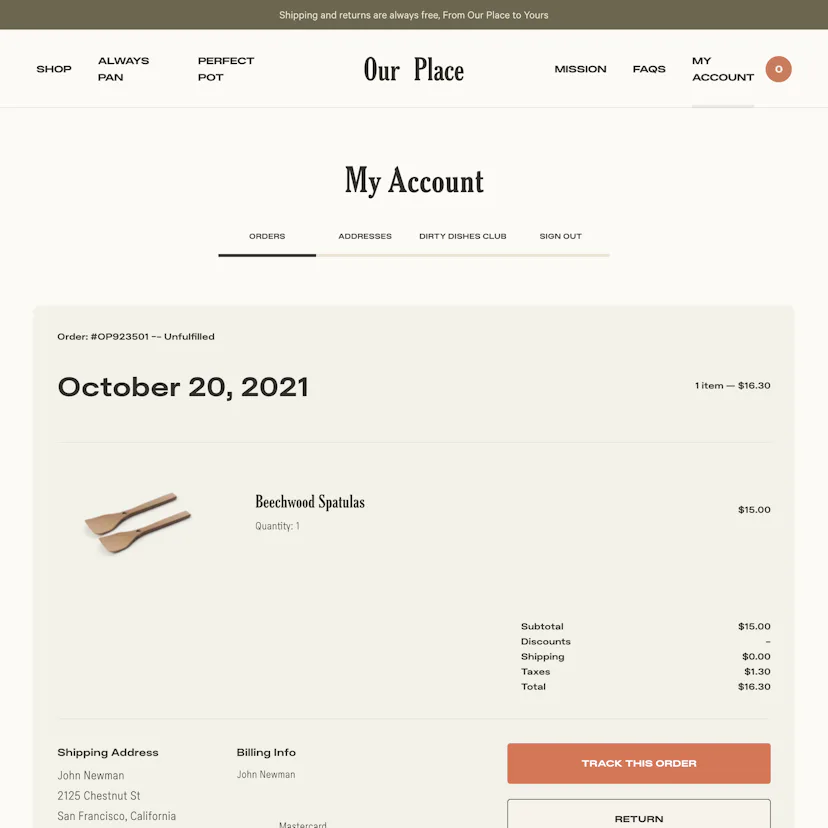 81 ‘Orders Overview’ Design Examples – Baymard Institute