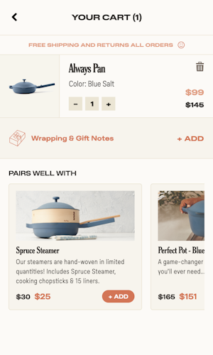 544 ‘Cart’ Design Examples – Baymard Institute