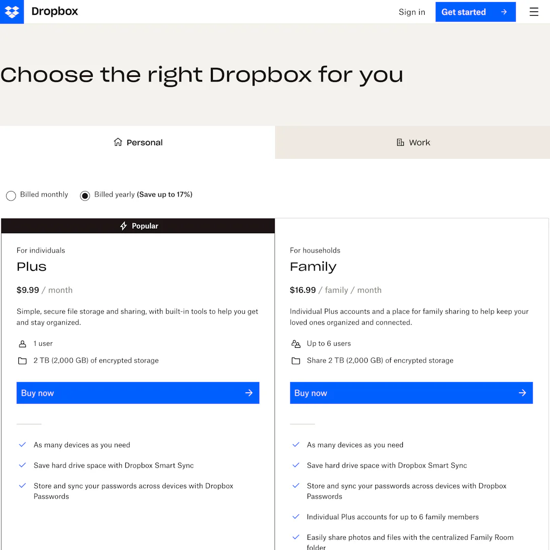 Dropbox’s E-Commerce UX Case Study – Baymard Institute